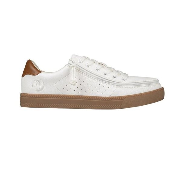 NEW Billy Footwear Men's Adaptive Low Top Zip Top Sneakers White Size 13 M BY591 - Picture 5 of 6